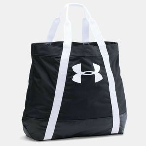 Under Armour Favorite Logo Tote NWT Black & White